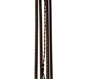 Art Deco Muller Frères Luneville Style Pendant Light, 1930s